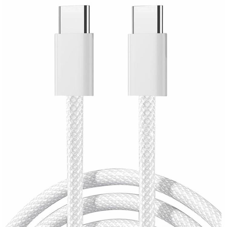 Joyroom S-A45 Braided 60W Cable C to C 1m - White