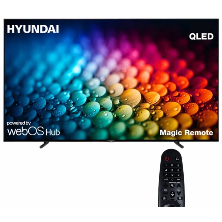 Hyundai Smart QLED Screen 70 inch 4K WebOS Magic Remote Fram