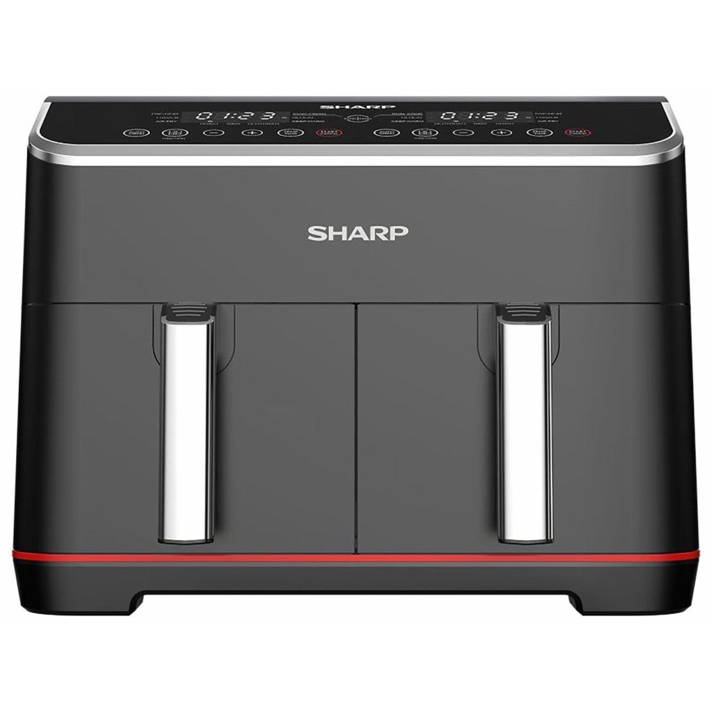 Air Fryer, 1800 Watt, 8 Liter, 2 Drawers, Electronic Touch S
