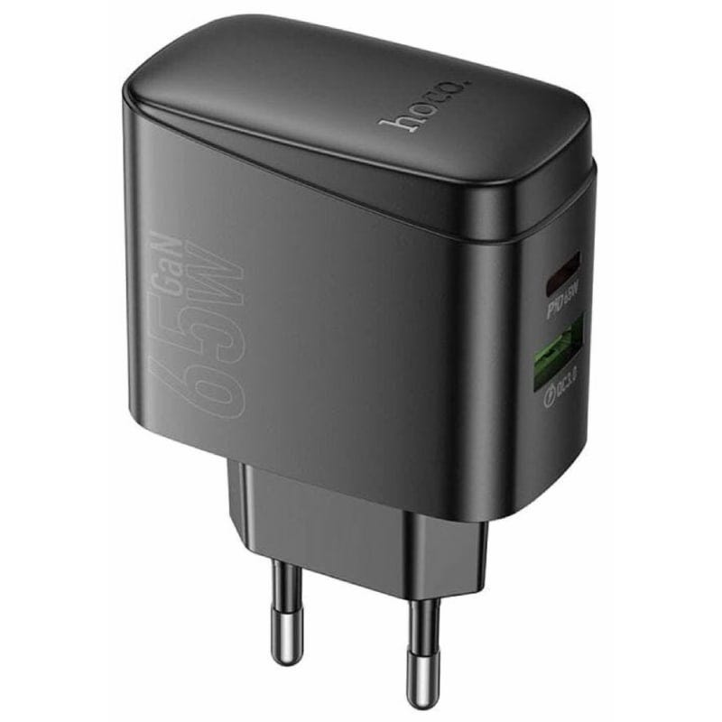 Hoco Charger CS63A Bright PD 65W (1A/1C) - Black