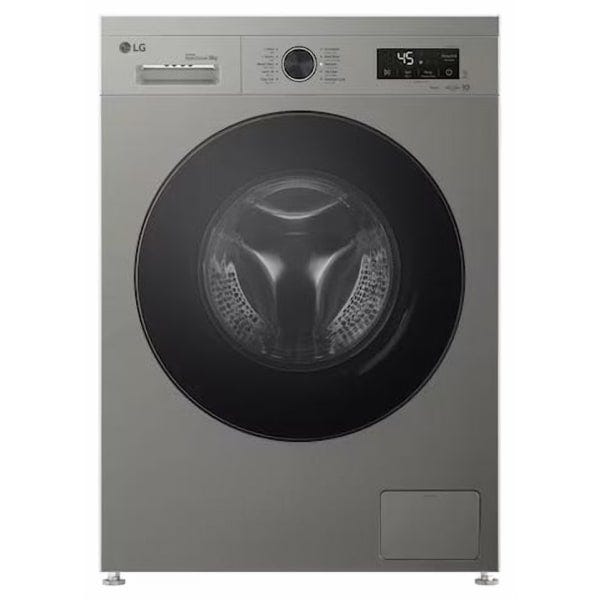LG Washing Machine Front Load Inverter 8K Platinum Silver In