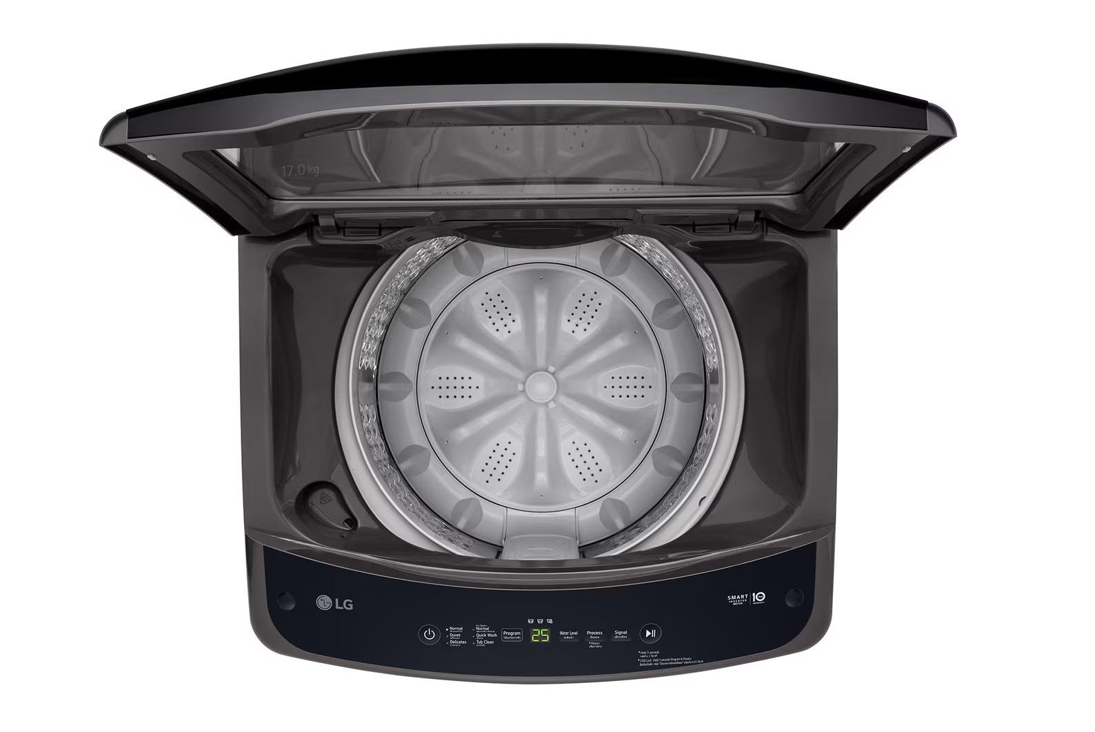 LG Washing Machine Top Load 17 K , Soft Closing Door, Middle
