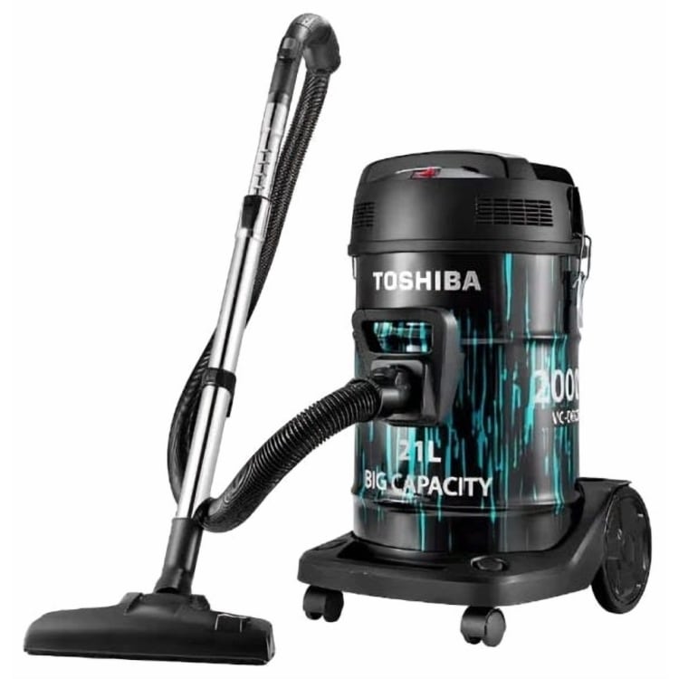 TOSHIBA-Drum Vacuum Cleaner-VC-DR200ACME(B)-21L-2000W-GTIN-6