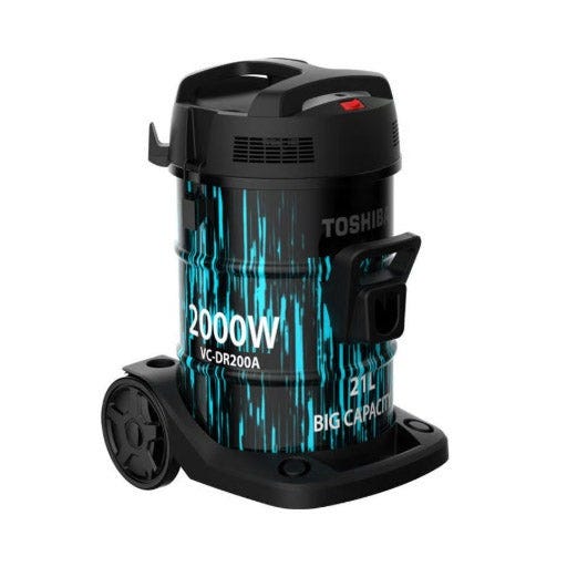 TOSHIBA-Drum Vacuum Cleaner-VC-DR200ACME(B)-21L-2000W-GTIN-6