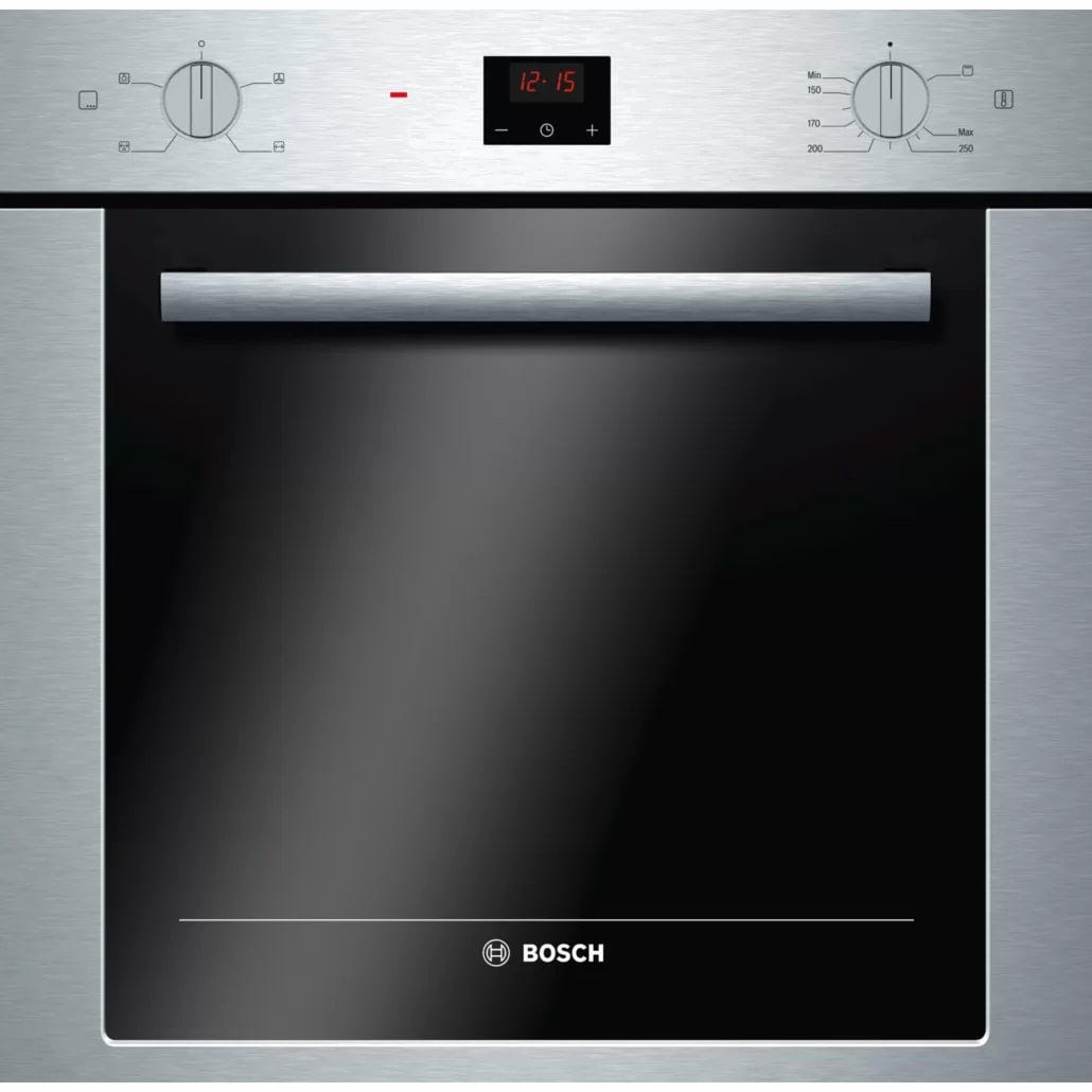 Bosch built-in Gas oven Digital 60 cm 60 Liters stainless -