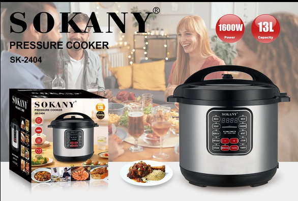 Sokany Pressure Cooker 13L 1600W