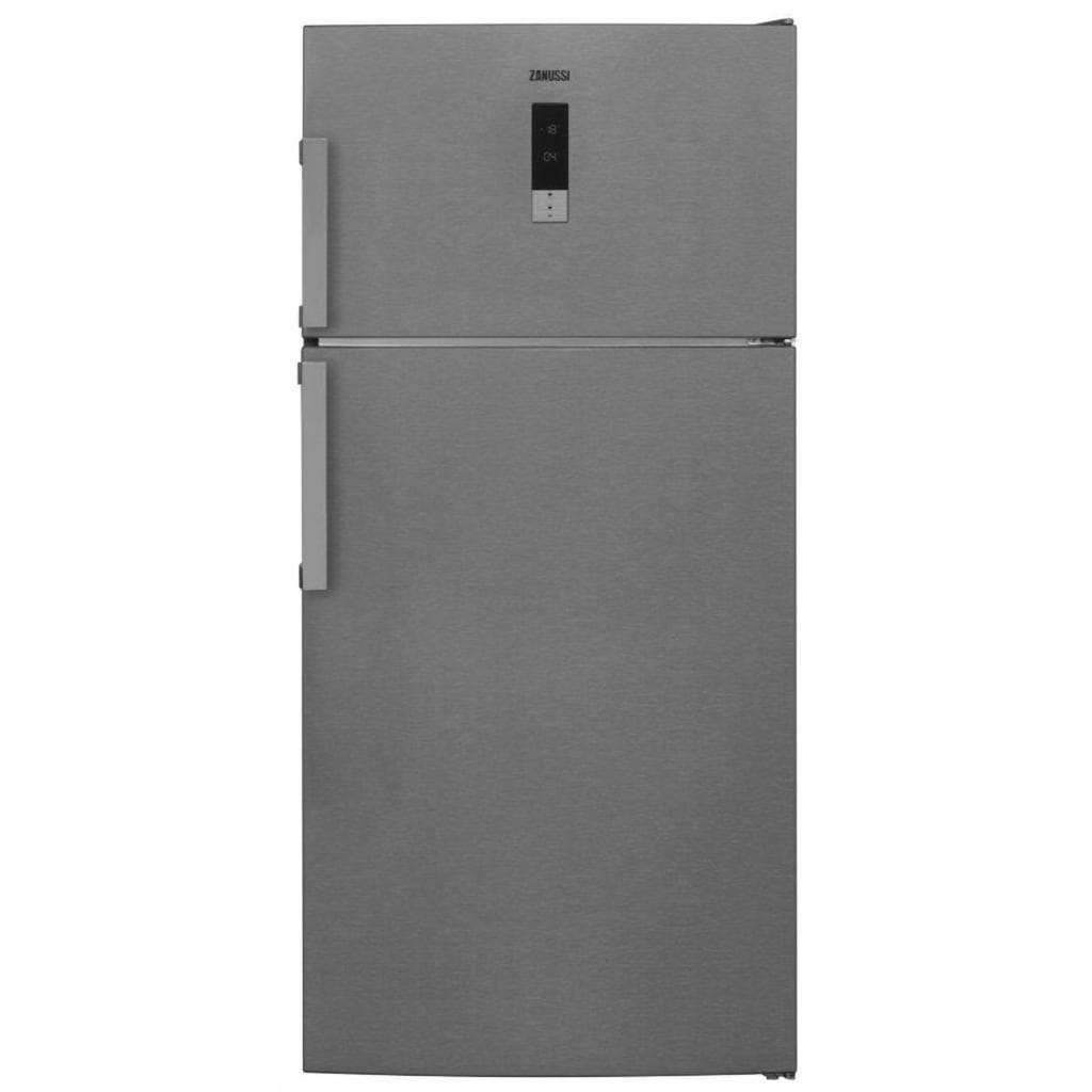 Fridge Zanussi 2 Door -Nofrost 445L Silver - Digital Displa