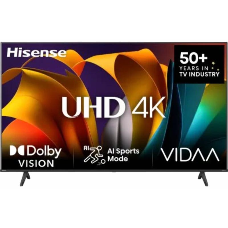 Hisense LED TV 55 inch , UHD , smart , A6N,BT