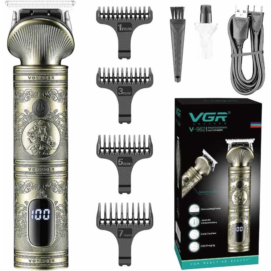 Mini Hair Trimmer Zero Gapped T-Blade Pocket Size Cordless U