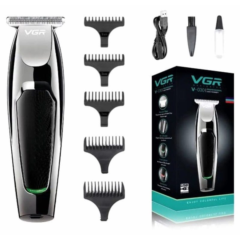 Professional Hair Trimmer Zero Cut T-Blade Precision Detaile