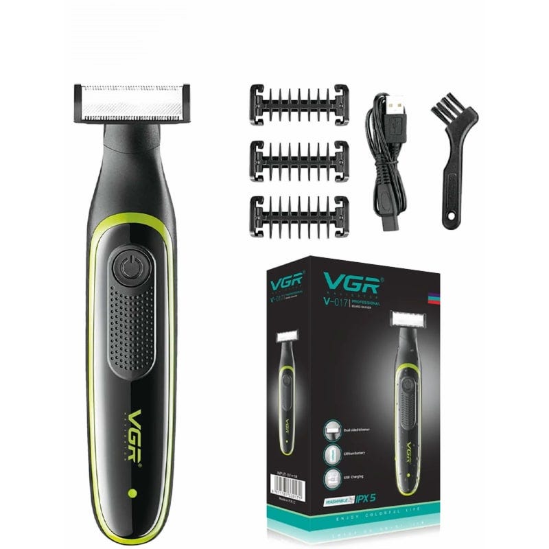 Nose & Ear Hair Trimmer Stainless Steel Rotary Blades Batter