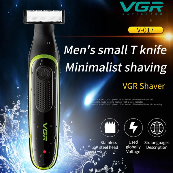 Nose & Ear Hair Trimmer Stainless Steel Rotary Blades Batter