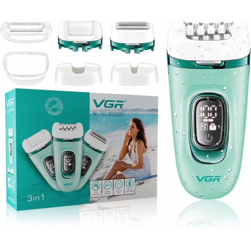 Professional Hair Trimmer Zero Gapped T-Blade Cordless Detai