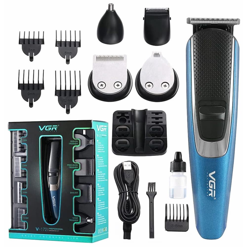 5-in-1 Multi Grooming Kit Hair Clipper Beard Trimmer Body Gr