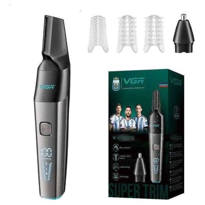 Multi-Grooming Kit Hair Clipper Nose Trimmer Body Groomer Pr