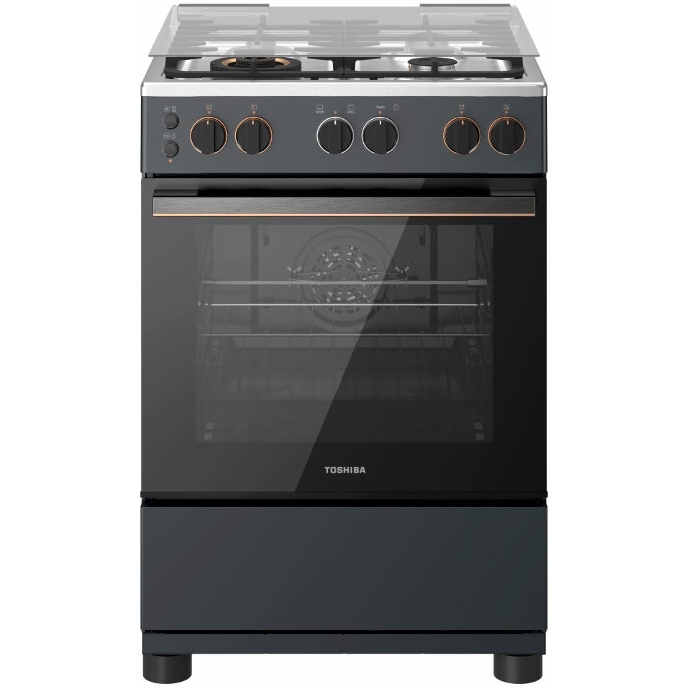 Toshiba Midea Cooker Gas 60CM-2 Fans- Full Safety ,Digital,
