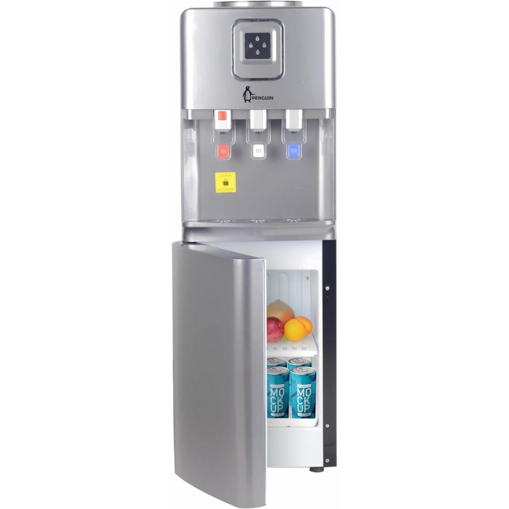 penguin, Dispenser, 3 tabs with fridge -PD001 Silver chrome