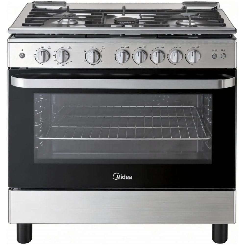 Midea Cooker Gas 90CM,Full Safety,XpressGrill,Convection