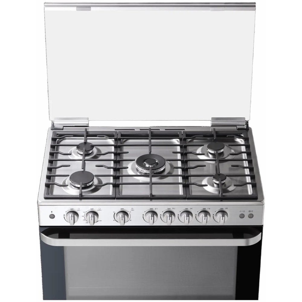 Midea Cooker Gas 90CM,Full Safety,XpressGrill,Convection