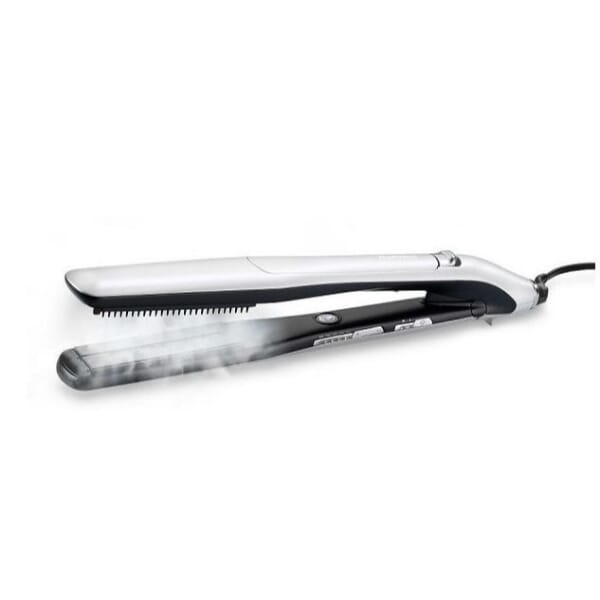 Babyliss Hair Straightener - Steam - Silver - 210 Heating De