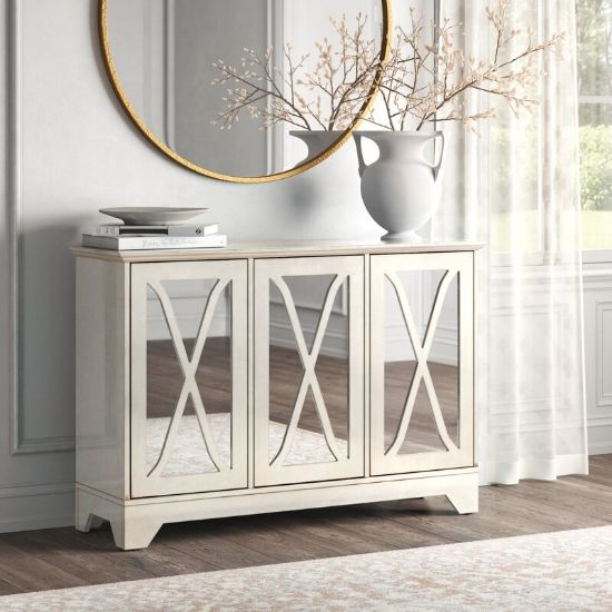 Arlo Buffet White 140 Cm