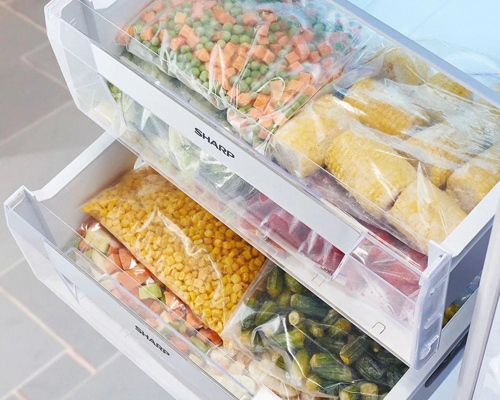 SHARP Deep Freezer Inverter Digital No Frost 6 Drawers 250 L