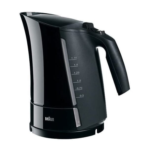 Braun kettle 2200 watts - 1.7 liter capacity - purifying fil