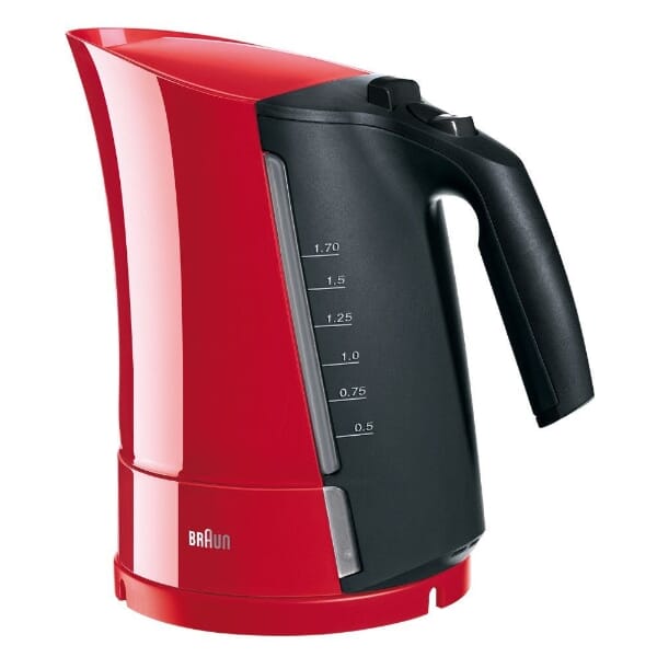 Braun kettle 2200 watts - 1.7 liter capacity - purifying fil